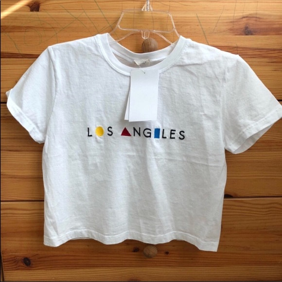 Brandy Melville Tops - Brandy Melville Los Angeles Shirt